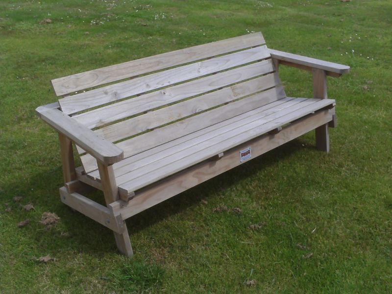 Three seater bench seat